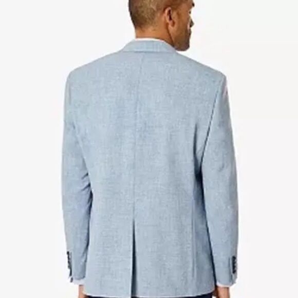 Club Room Sport Coat Light Blue 40R NWT - Picture 2 of 7